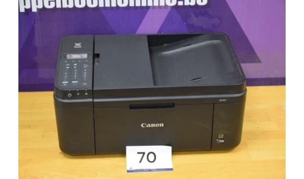 printer CANON, type MX495, werking niet gekend, zonder kabels